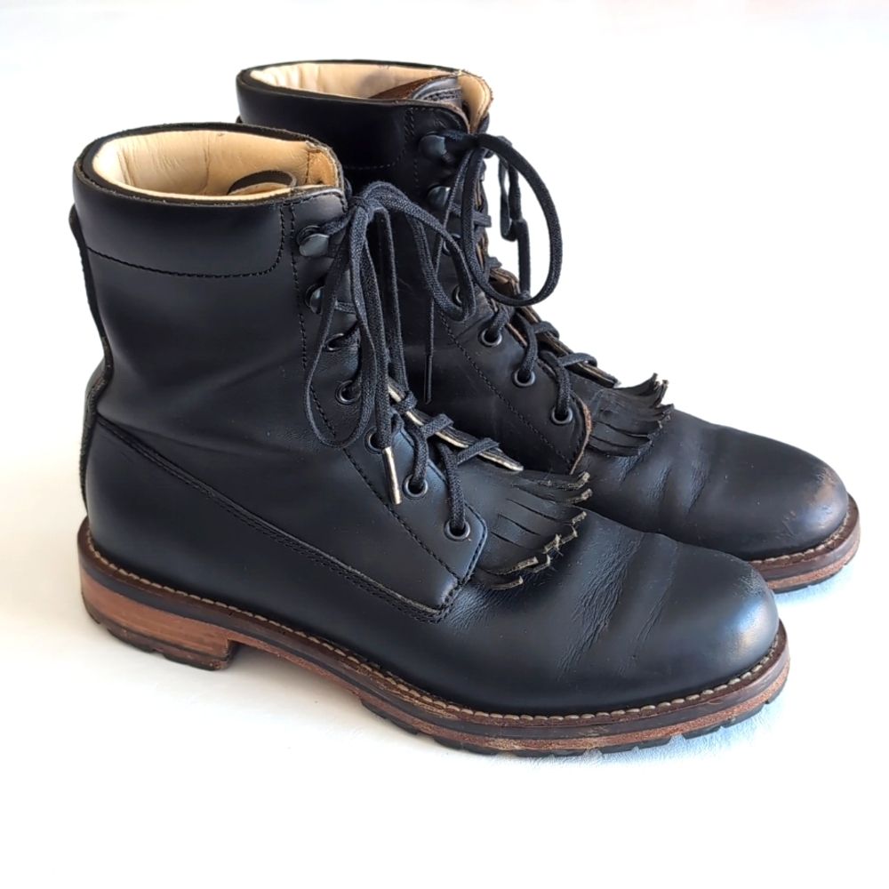 Merrell Black Leather Combat Boots